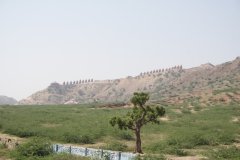 02-Jain Temples under construction on Hill-Top in Nareli Village